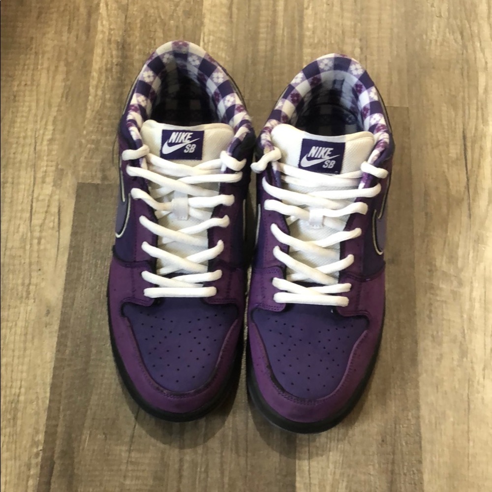 Nike SB Dunk Low Purple lobsters reps.